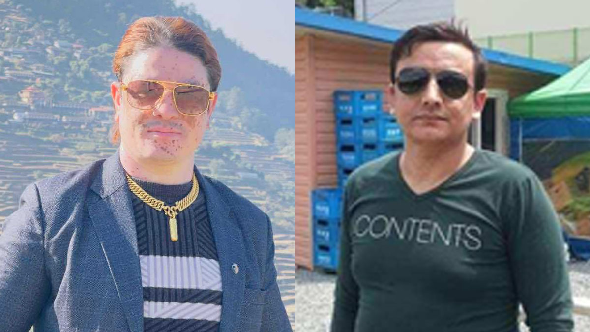 भोजराज पौडेल र चन्द्रबहादुर थापा।