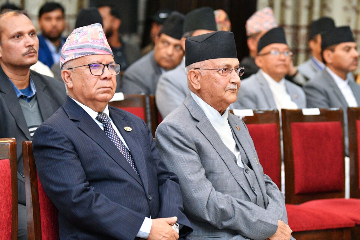 तस्बिर: ओलीको सचिवालय।