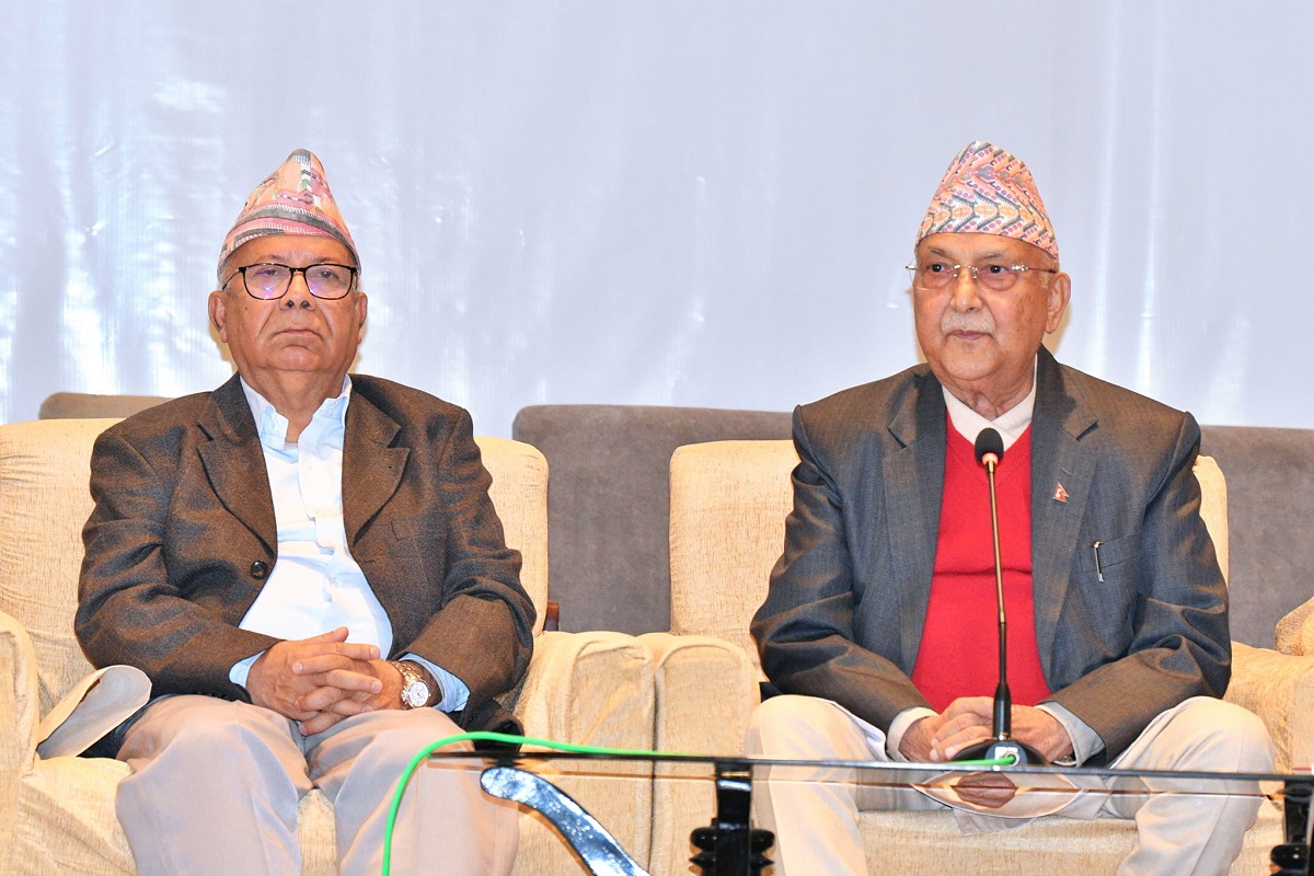 तस्बिर: ओलीको सचिवालय।