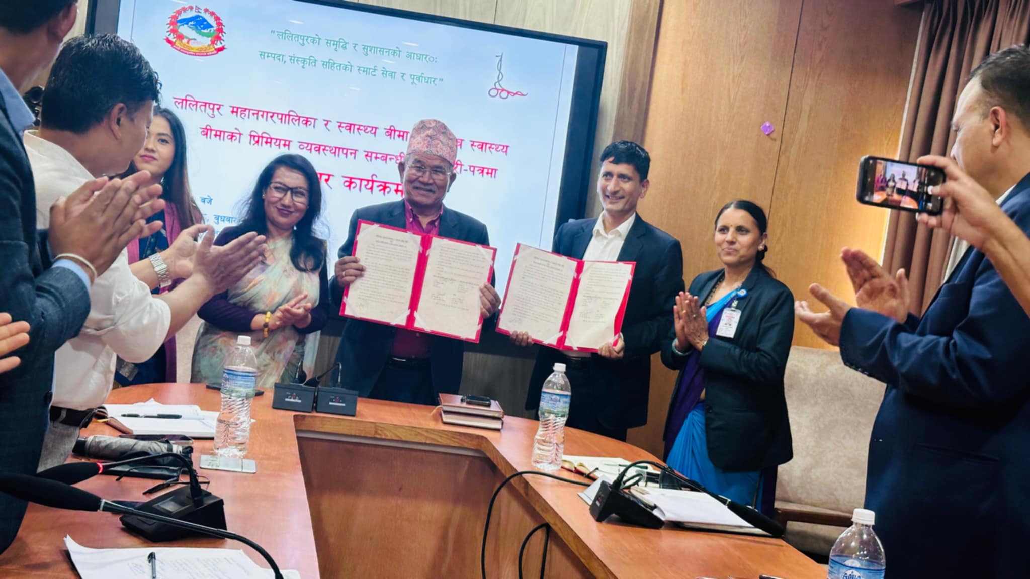 एकल महिलाको पूरा र अन्यको ४० प्रतिशत स्वास्थ्य बीमा प्रिमियम ललितपुर महानगरले तिरिदिने