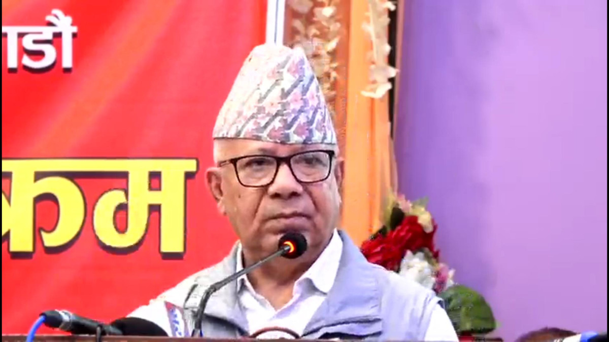 एमालेलाई लक्ष्य गर्दै माधव नेपालको टिप्पणी: मान्छेहरू गहभरी आँसु बोकेर कहाँ झार्ने भन्ने ठाउँ खोज्दै हिँडिरहेका छन्