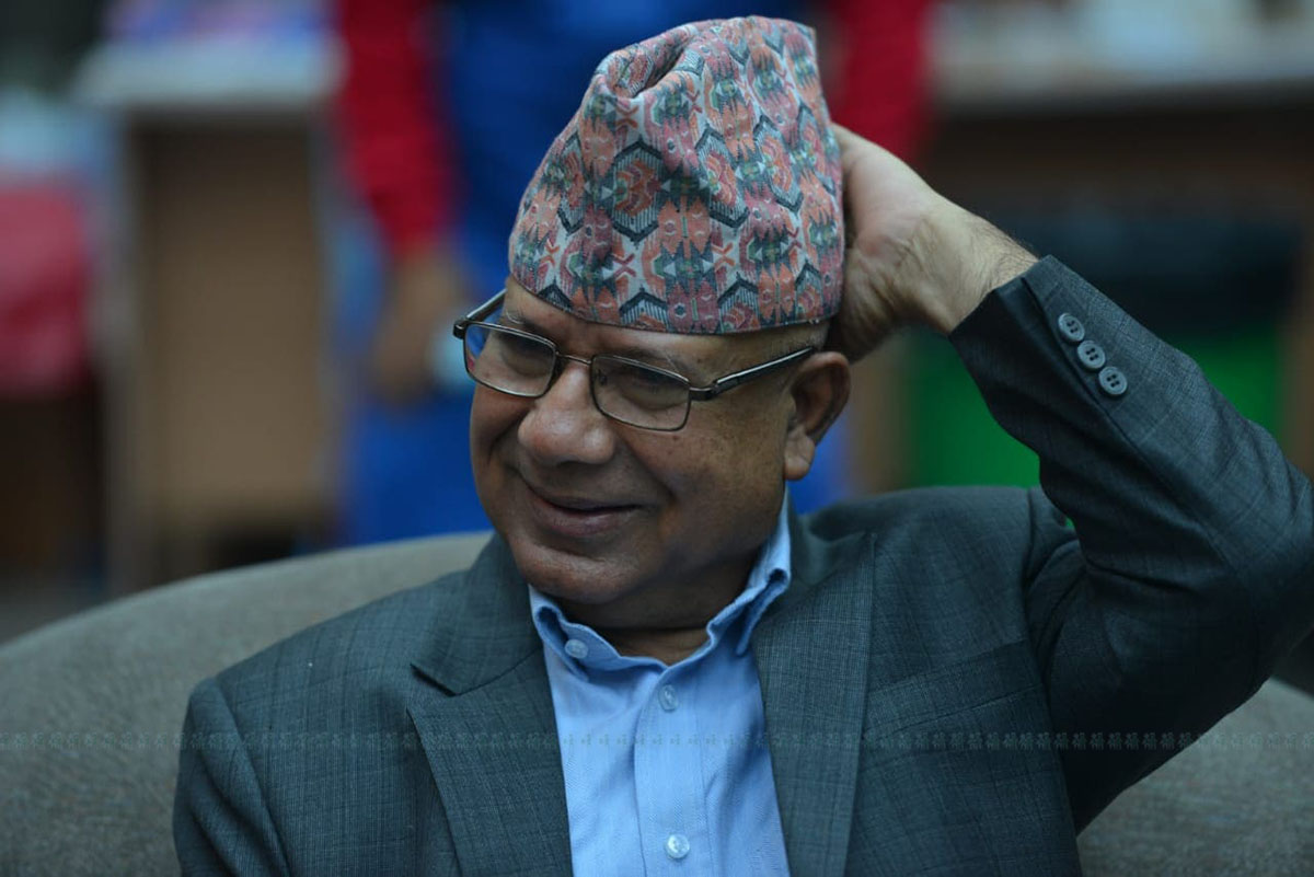 नेकपा (एकीकृत समाजवादी) का अध्यक्ष माधवकुमार नेपाल। फाइल तस्बिर: निशा भण्डारी/सेतोपाटी।