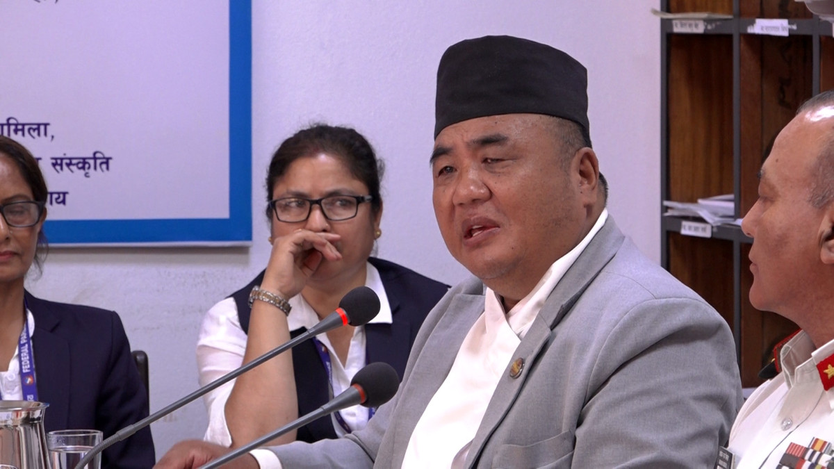 फास्ट ट्र्याक ०८३ भित्रै बनाउन नसकिएला तर मेलम्ची जति समय लाग्दैन: रक्षामन्त्री राई