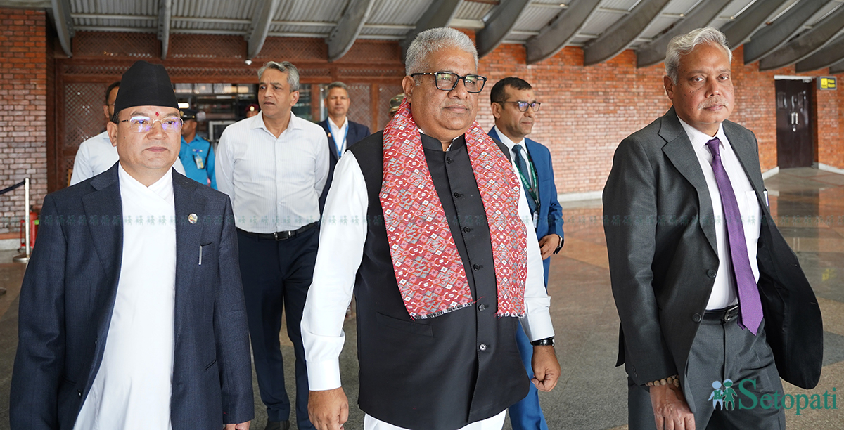 भारतका वन तथा वातावरण मन्त्री काठमाडौंमा