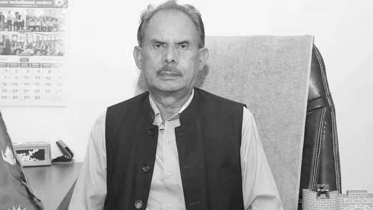 लुम्बिनीका मेयर सजरूद्दिन मुसलमानको निधन