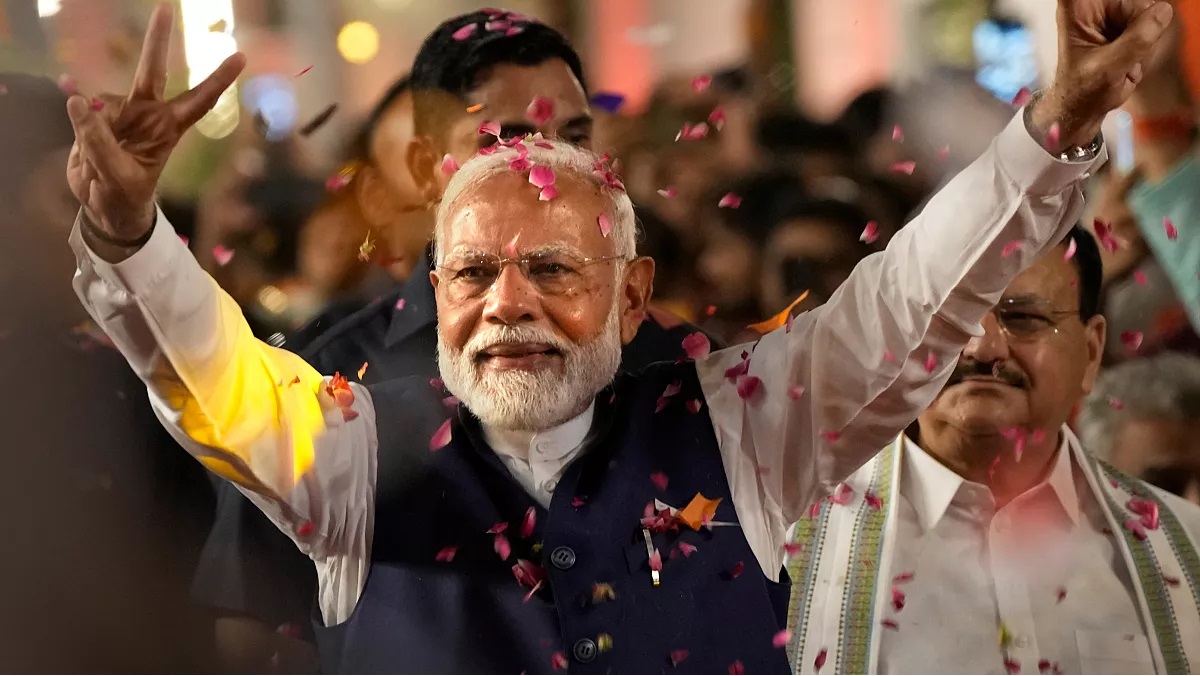 तेस्रोपटक भारतको प्रधानमन्त्री बने मोदी