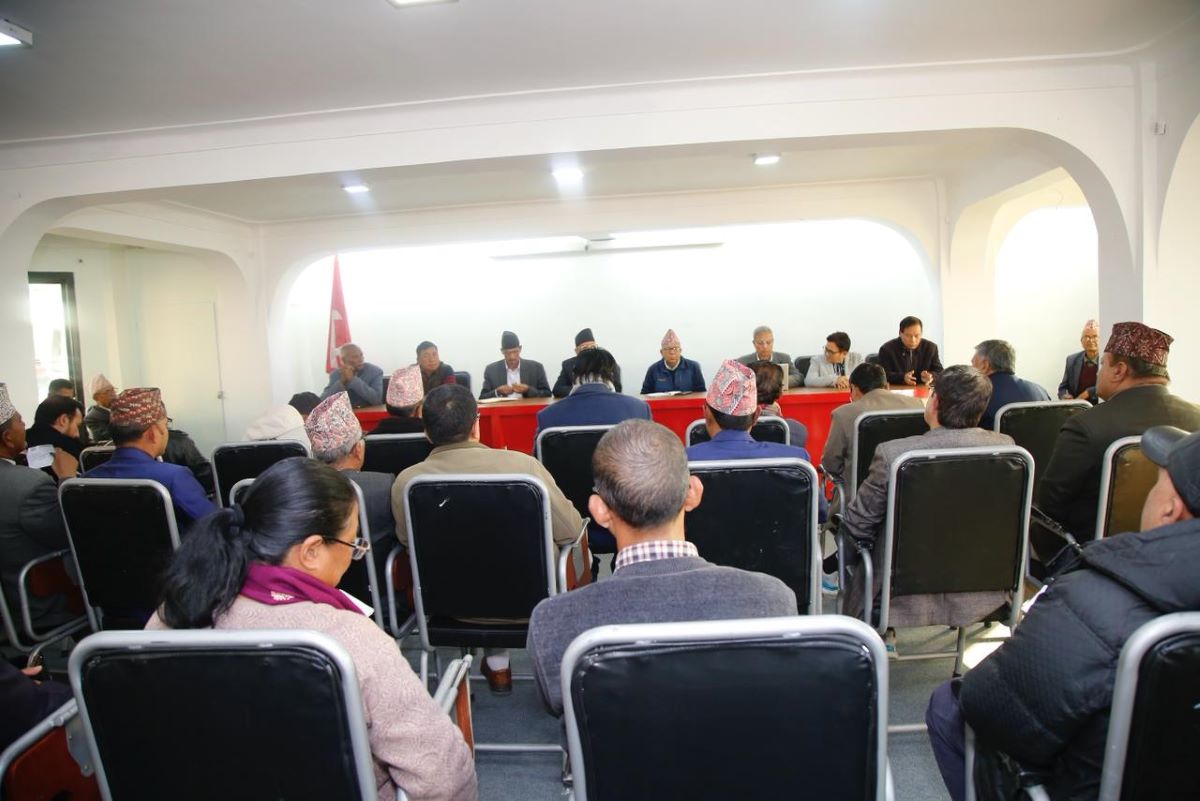 तस्बिरः प्रचण्डको सचिवालय