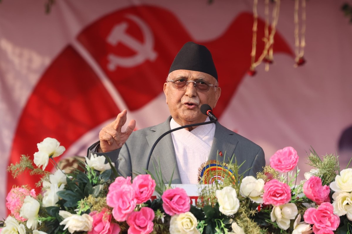 सरकार अहिले ढल्छ, भरे ढल्छ भन्नेहरू थाके: प्रधानमन्त्री ओली