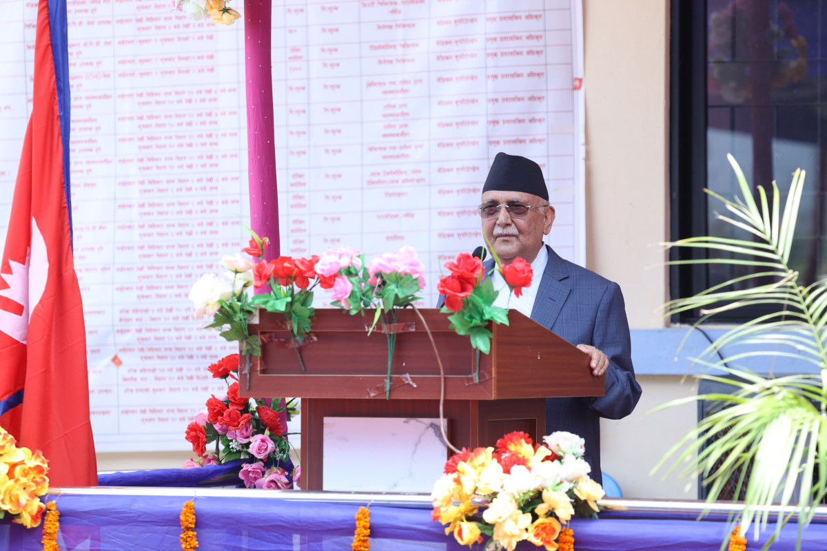 अहिले परोपकारी काम गरौँ, मर्दा मानिसले केही लैजाँदैनः प्रधानमन्त्री ओली