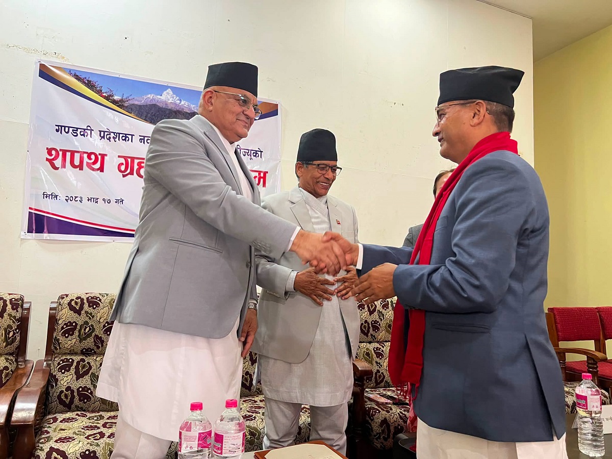 तस्बिर- मुख्यमन्त्रीको सचिवालय