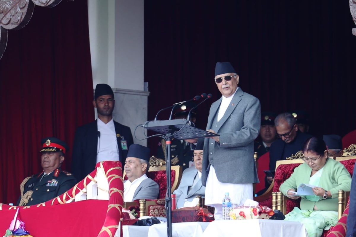 प्रजातन्त्रको न्यानो घाममा रहेका पुस्ताले हिजोको क्रुरता बिर्सिए: प्रधानमन्त्री ओली (पूर्णपाठ)