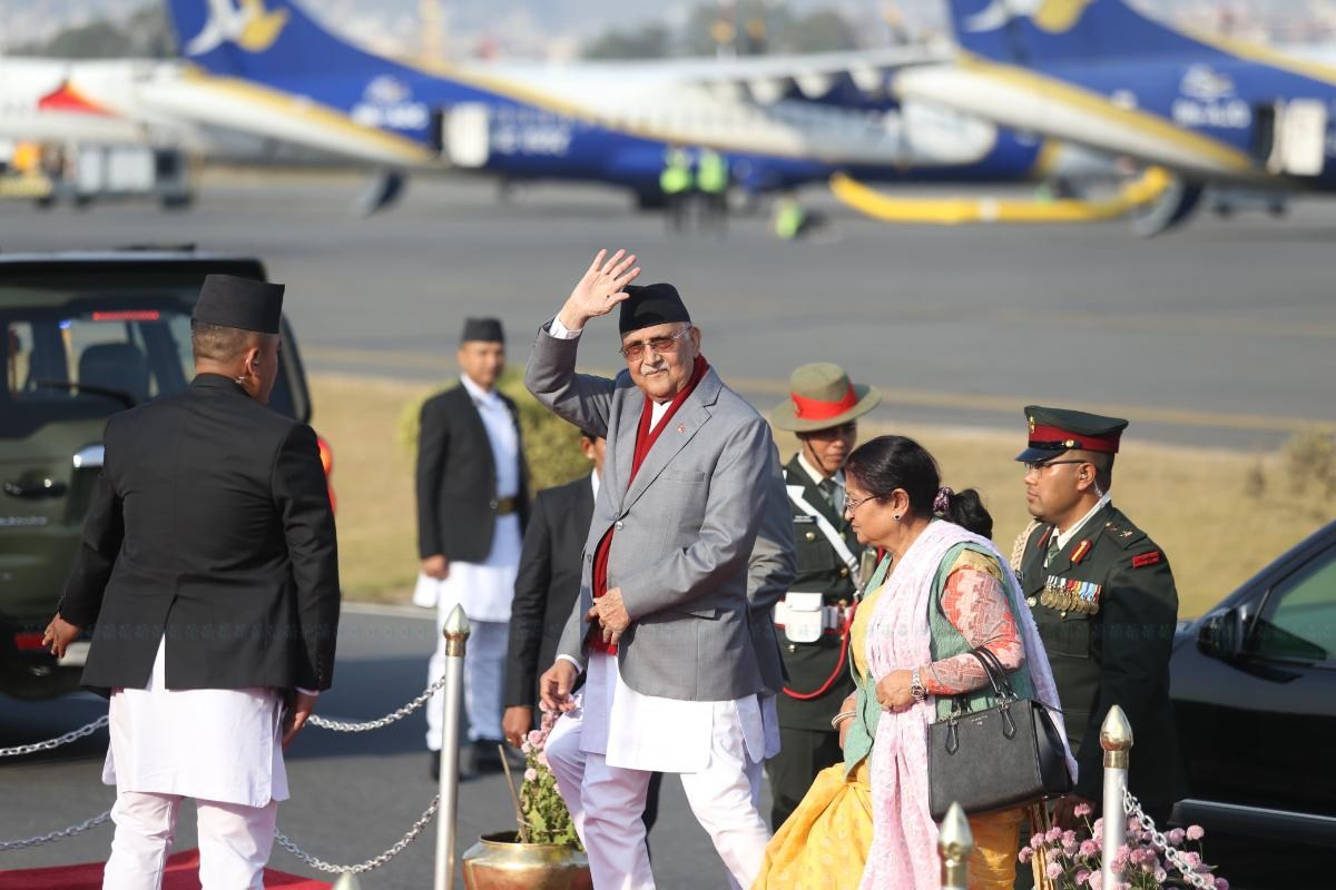 प्रधानमन्त्री ओली आज थाइल्याण्ड जाने, ८ वटा समझदारीपत्रमा हस्ताक्षर हुने‍