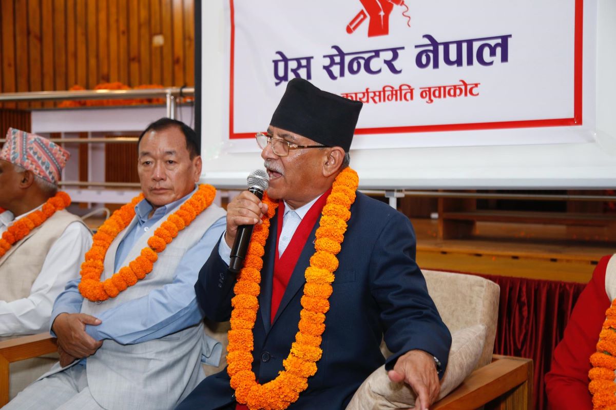 तस्बिरः प्रचण्डको सचिवालय