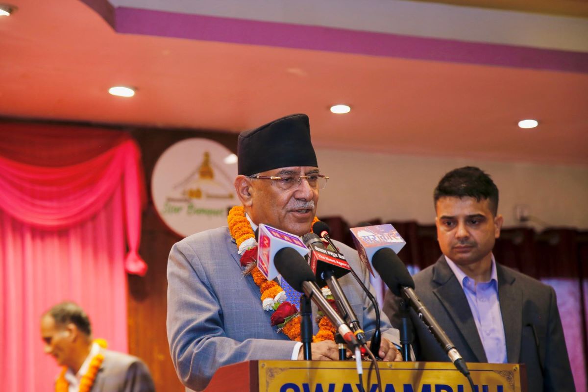 तस्बिरः प्रचण्डको सचिवालय।