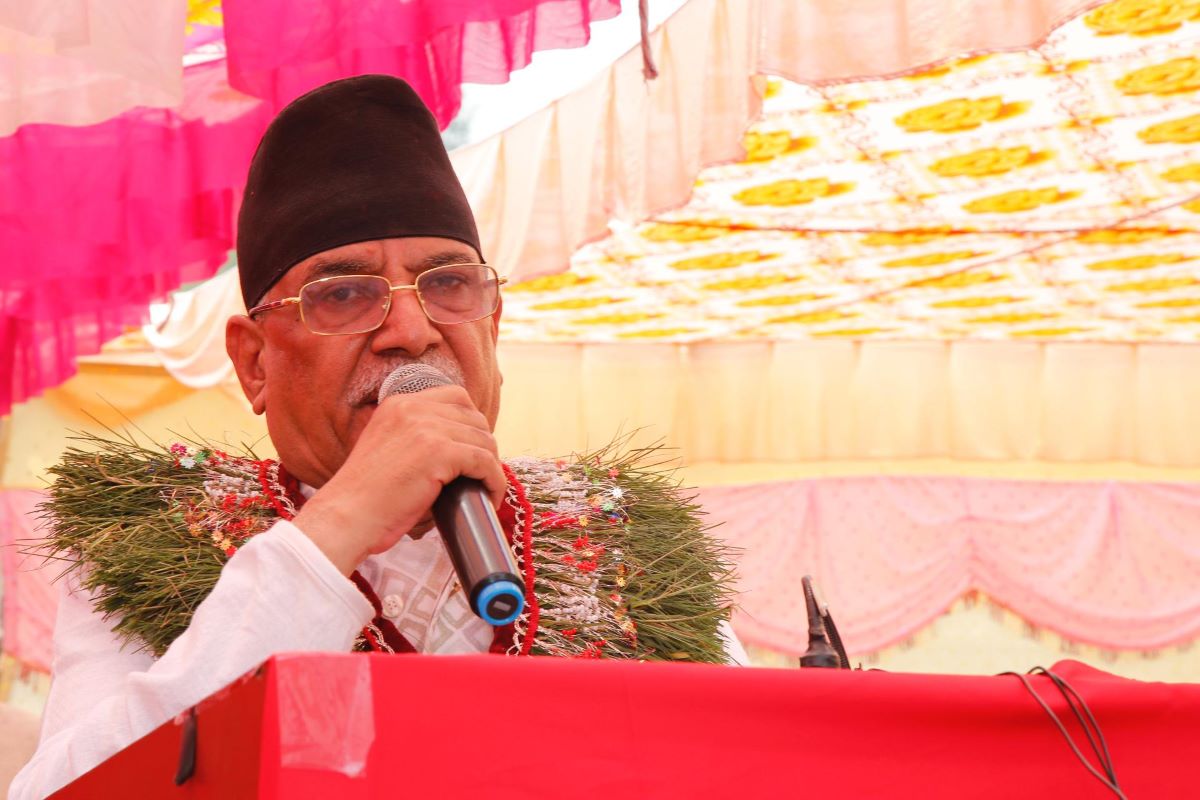 तस्बिरः प्रचण्डको सचिवालय।