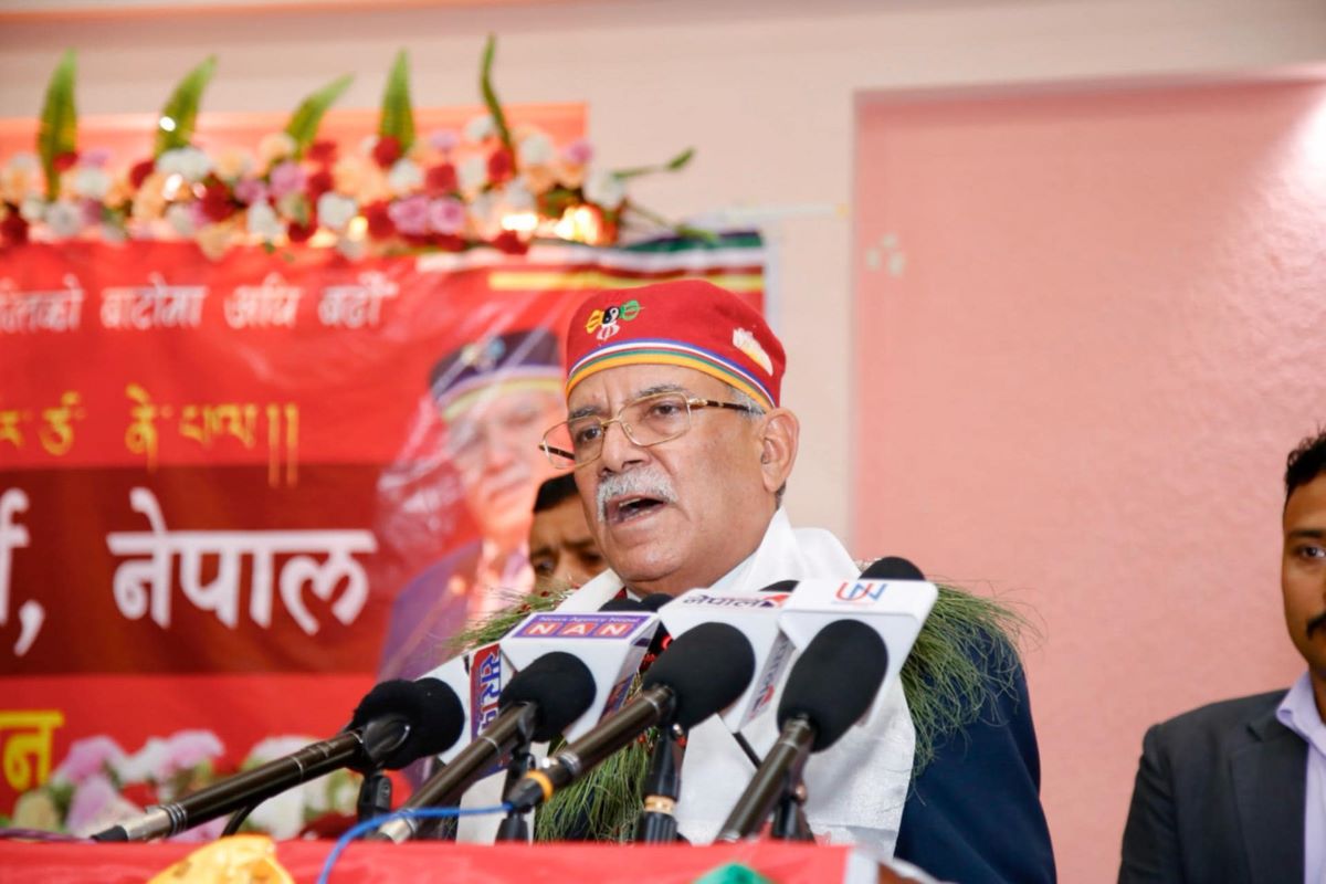 तस्बिरः प्रचण्डको सचिवालय।