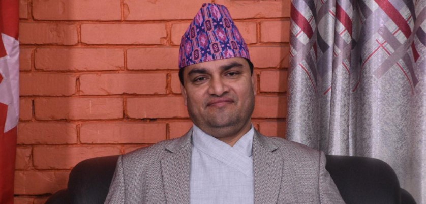 स्वास्थ्य मन्त्री प्रदीप पौडेल। फाइल तस्बिर।