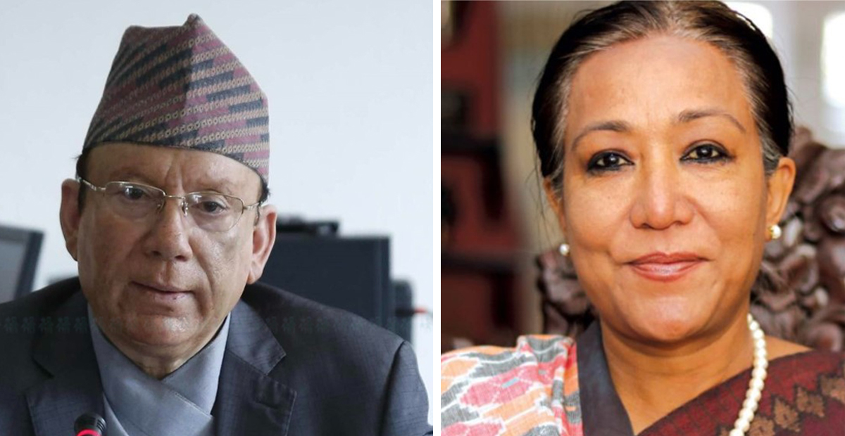 प्रधान न्यायाधीश राउत र न्यायाधीश सपना। फाइल तस्बिर।