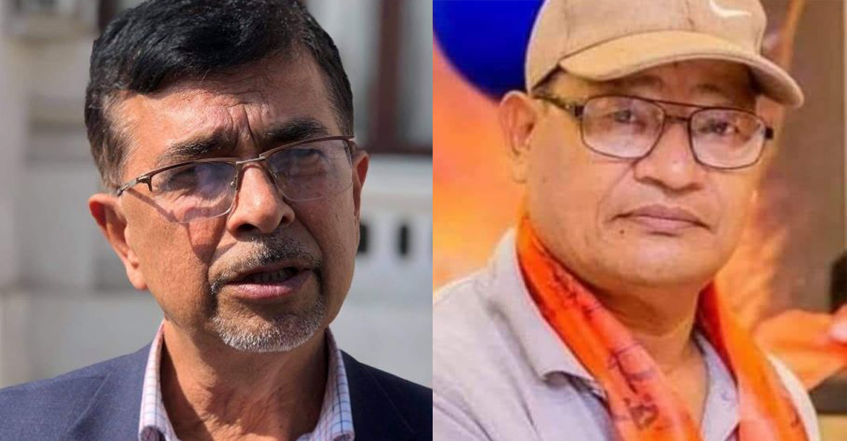 पहिलो नम्बरमा सिफारिस भएका राजेन्द्र पाण्डे र रामबहादुर भण्डारी।