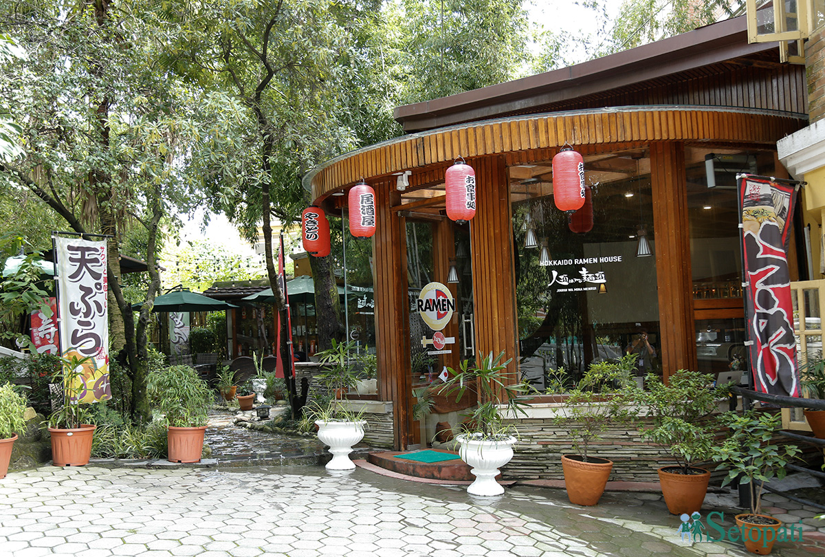 होक्काइदो रामेन हाउस। तस्बिरः नवीनबाबु गुरूङ/सेतोपाटी