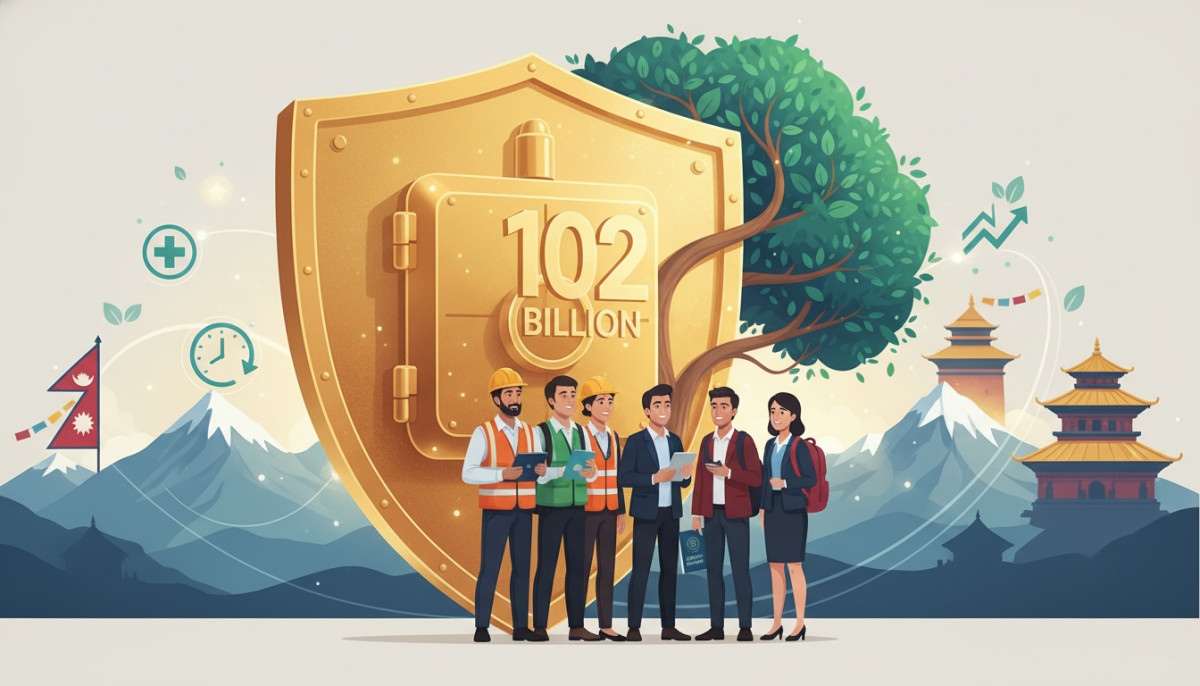 सामाजिक सुरक्षा कोषमा १ खर्ब २ अर्ब जम्मा, कहाँ भइरहेको छ लगानी?