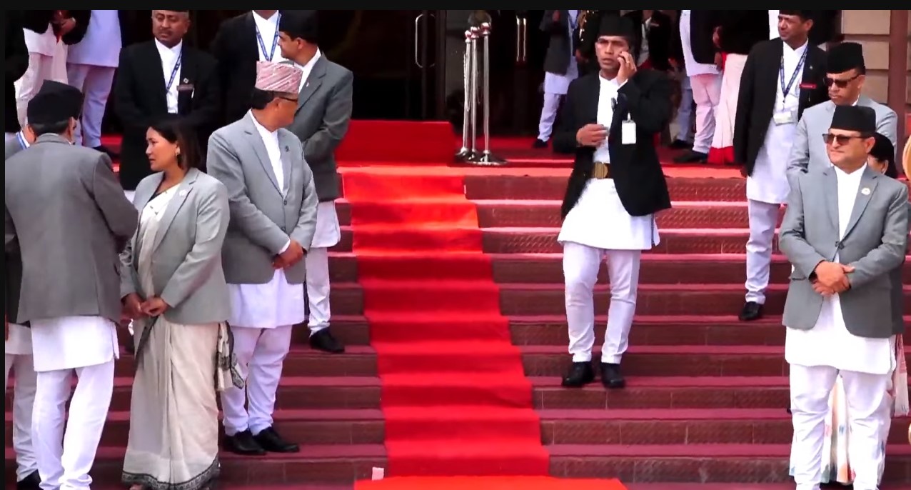 संसदमा सरकारको नीति तथा कार्यक्रम प्रस्तुत गर्दै राष्ट्रपति (लाइभ)
