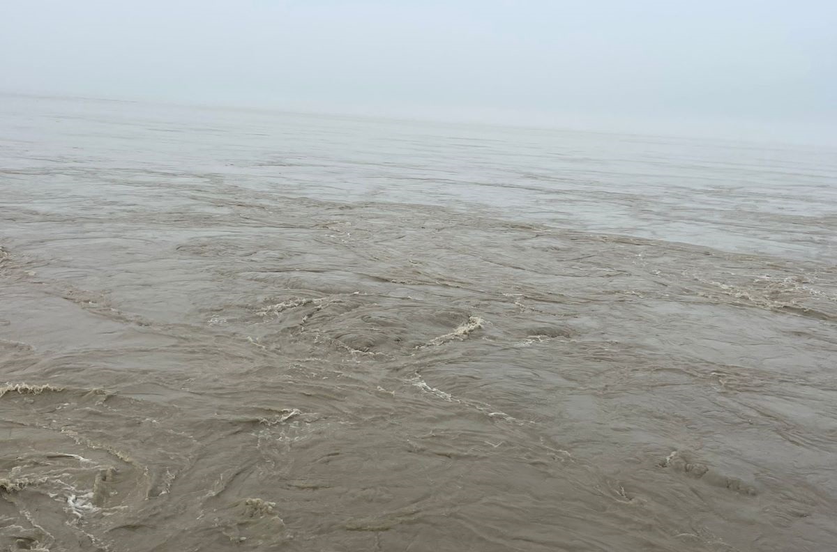 सप्तकोशी नदीमा ३४ वर्ष यताकै उच्च बहाब।