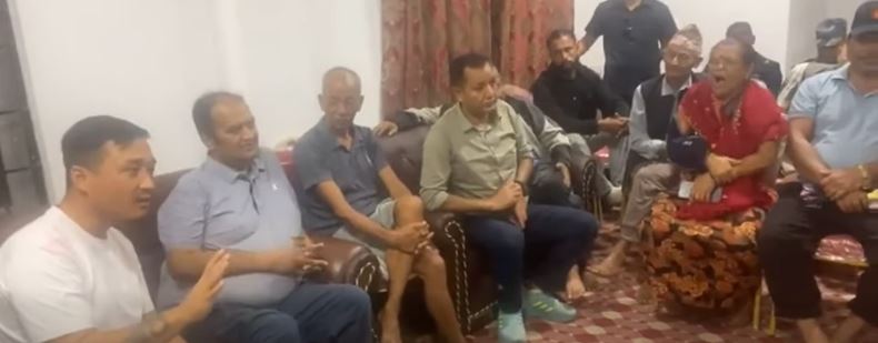 तस्बिर स्रोत- कृष्ण लामिछानेले राखेको फेसबुक लाइभको स्क्रिनसट।