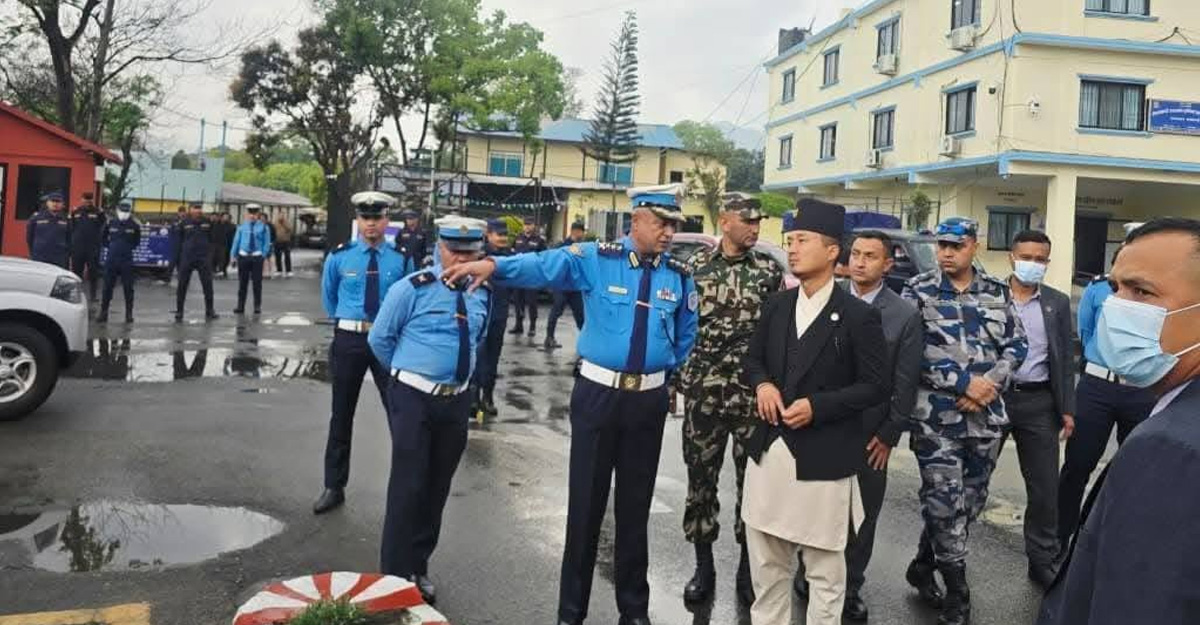 तस्बिरः गृहमन्त्री गुरूङको सचिवालय।