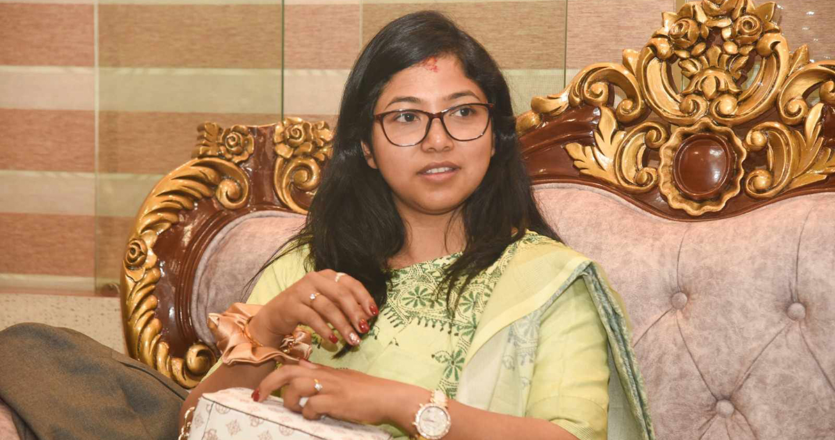 युवा नेताहरूको विश्वव्यापी शिखर सम्मेलनमा भाग लिन जेनेभा गइन् उपमेयर डंगोल