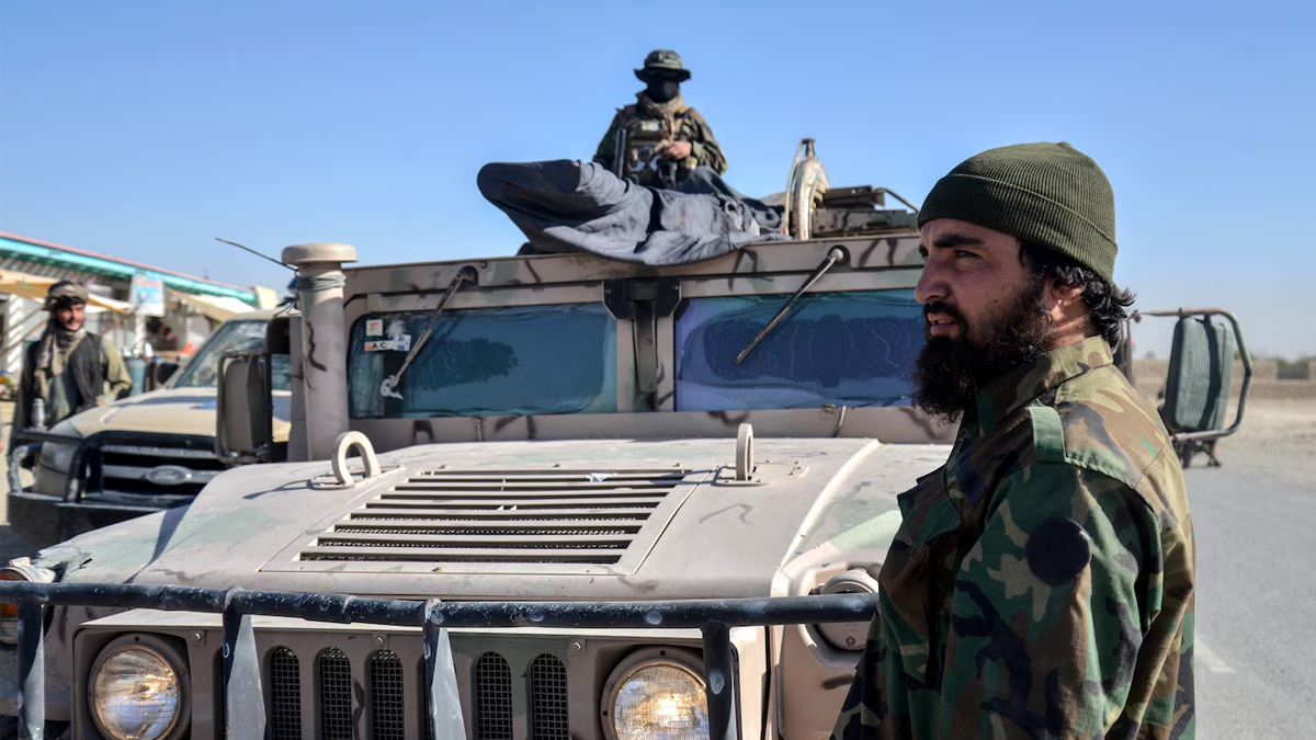 तालिबान लडाकू। तस्बिरः गेटी इमेज।