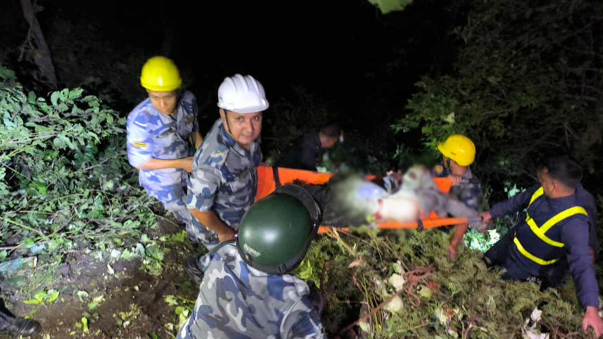 तस्बिरः सशस्त्र प्रहरी।