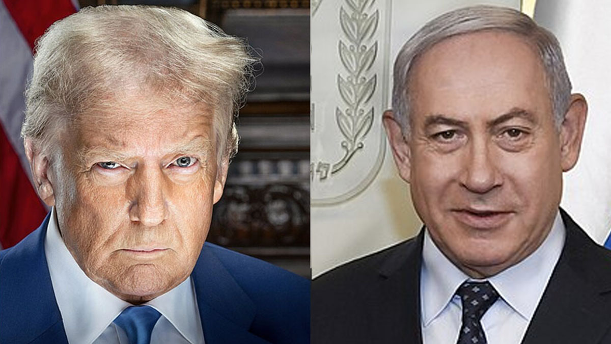 ट्रम्प र नेतन्याहू। फाइल तस्बिर ।