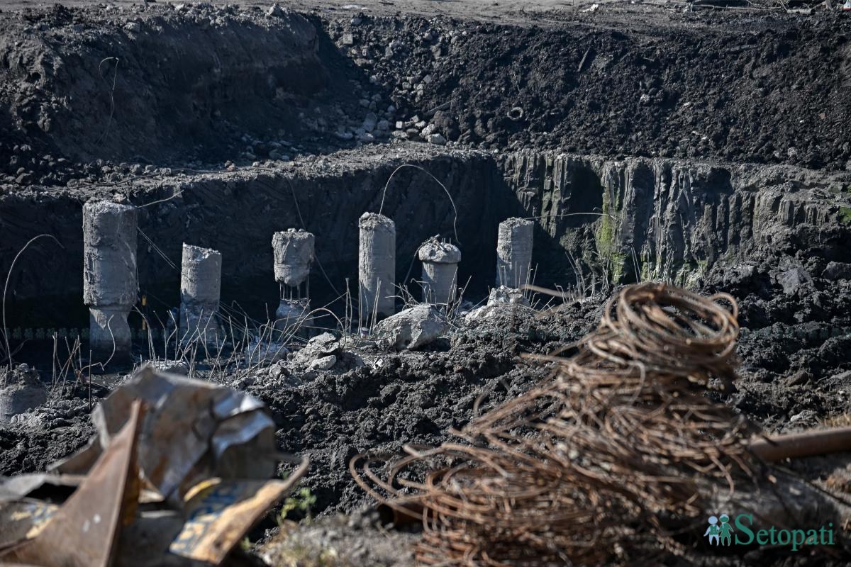 टुकुचा खोलाको पानी सफा गर्न यसरी बनाइँदैछ प्रशोधन केन्द्र (तस्बिरहरू)
