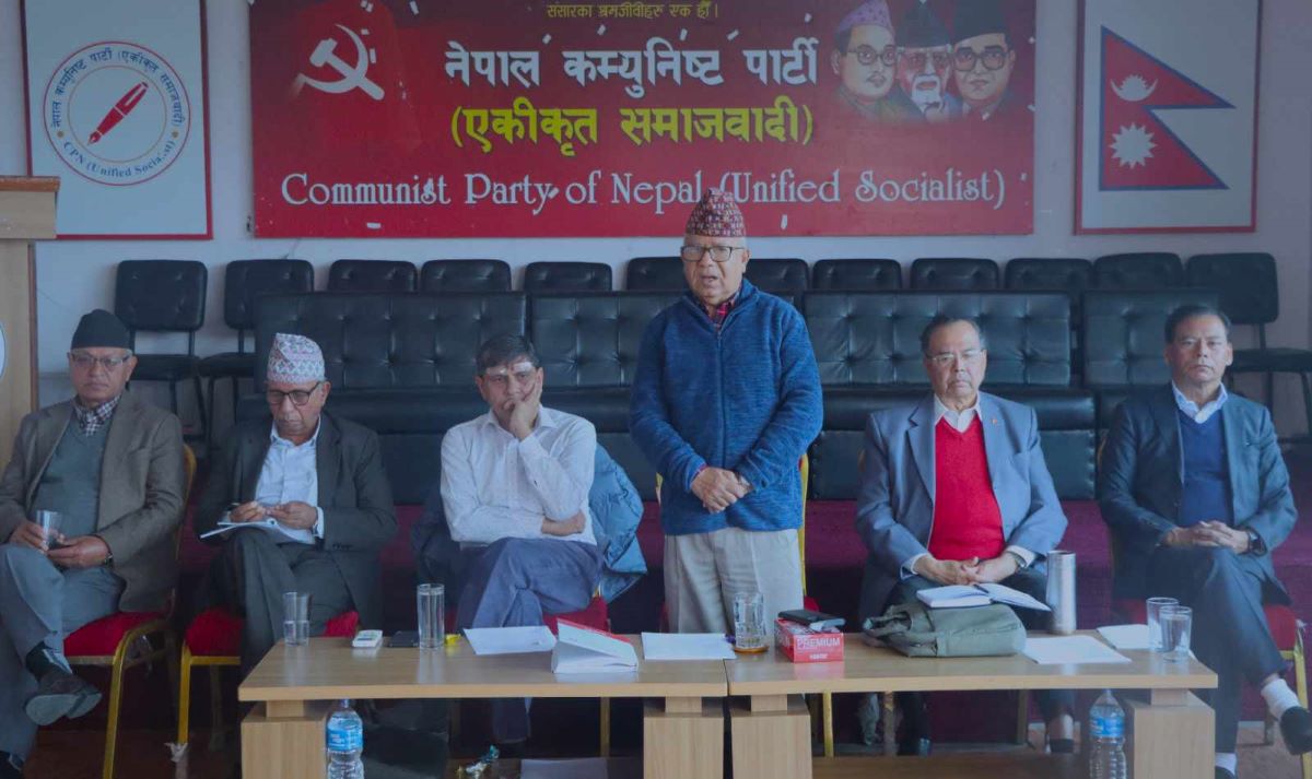 एकीकृत समाजवादीको सचिवालय बैठक जारी