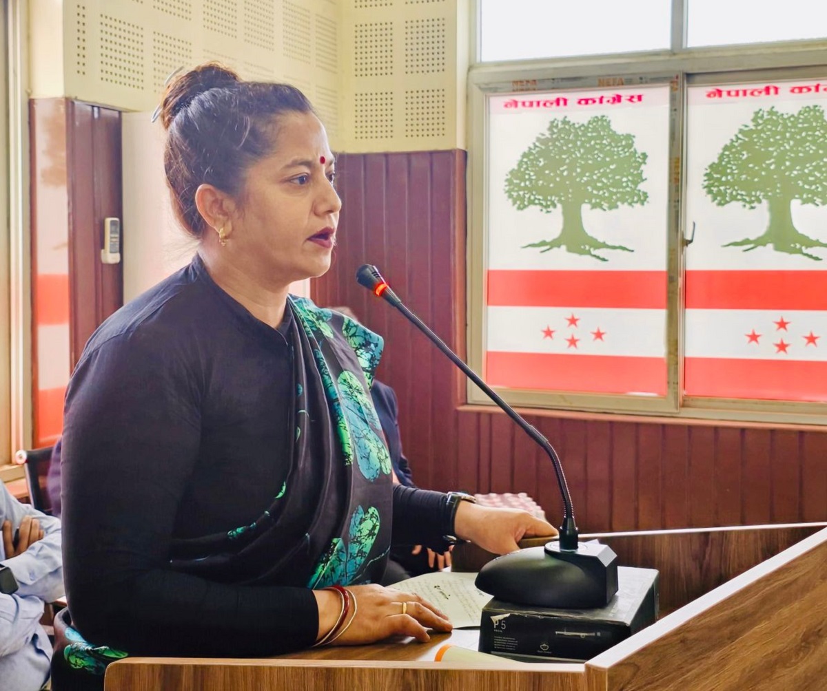 कांग्रेस केन्द्रीय समिति र आमचुनावमा युवाको प्रतिनिधित्व सुनिश्चित गरौं: उर्मिला थपलिया