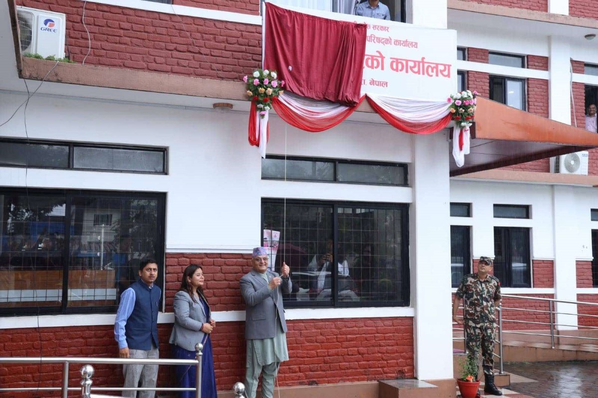 प्रेस रजिष्ट्रारको कार्यालय उद्घाटन गर्दै गण्डकीका मुख्यमन्त्रीले भने– कार्यपालिकाको छाया पर्न दिन्नँ