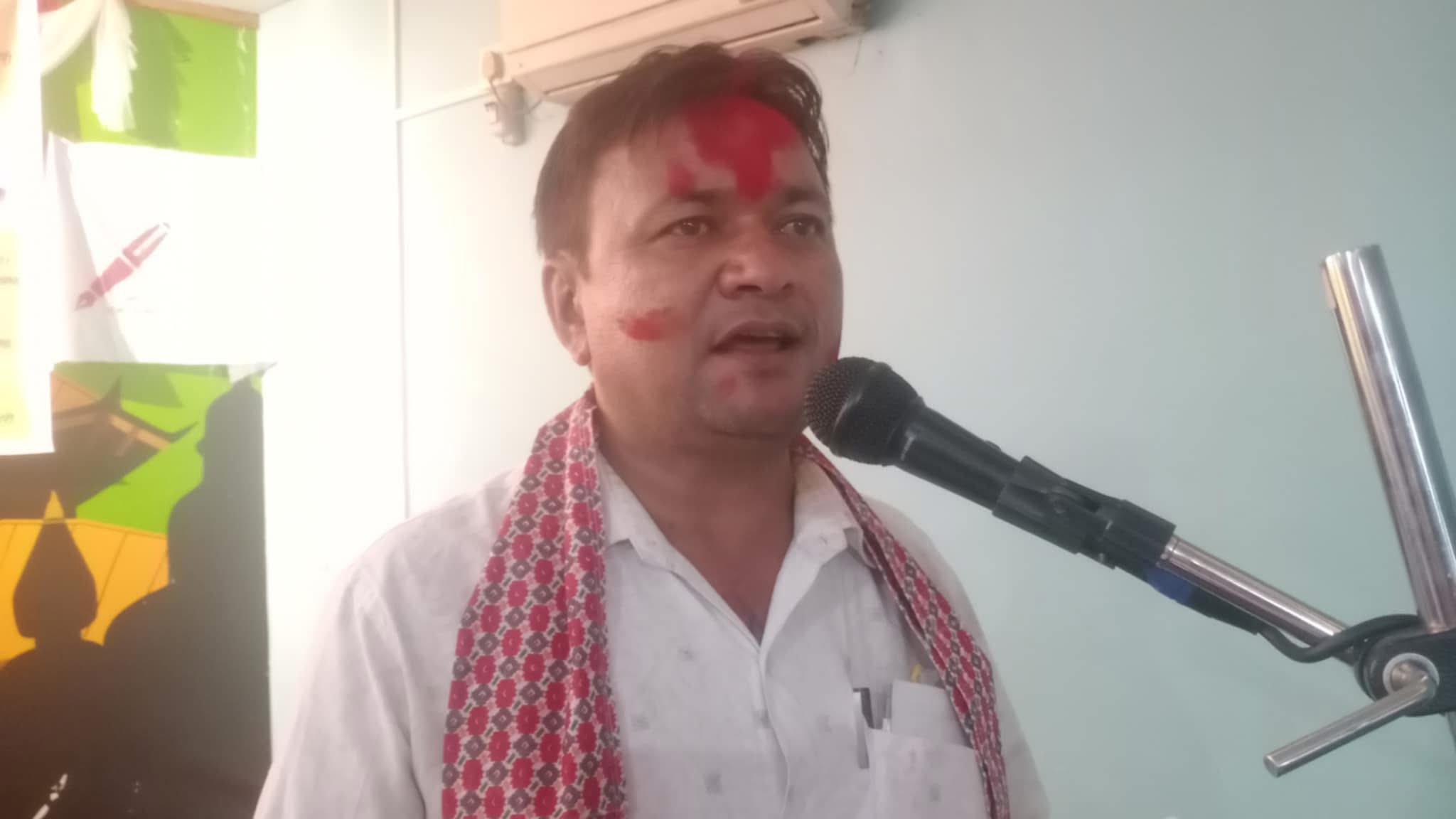 एकीकृत समाजवादी झापा अध्यक्षमा बिपी भट्टराई