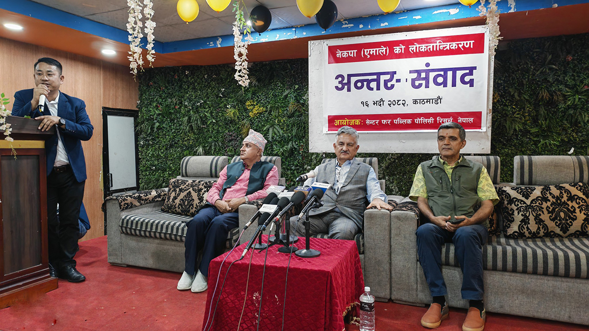 एमालेभित्रको लडाइँ तिखो बन्न सक्छ तर निष्कर्षमा पुर्‍याउँछौंः सुरेन्द्र पाण्डे