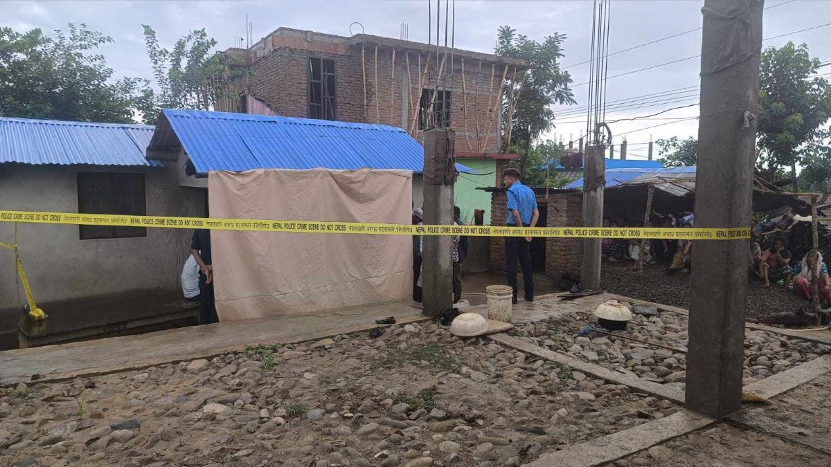 मृत भेटिएको घटनास्थल